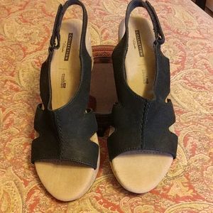 Clarks Soft Cushion Collection wedge sandals